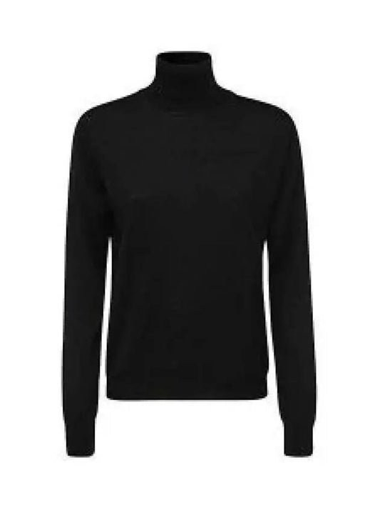 Women's Work In Progress Turtleneck Black - MAISON MARGIELA - BALAAN 2