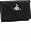 Envelope Card Holder Black 5115002GWL001LN403 - VIVIENNE WESTWOOD - BALAAN 2