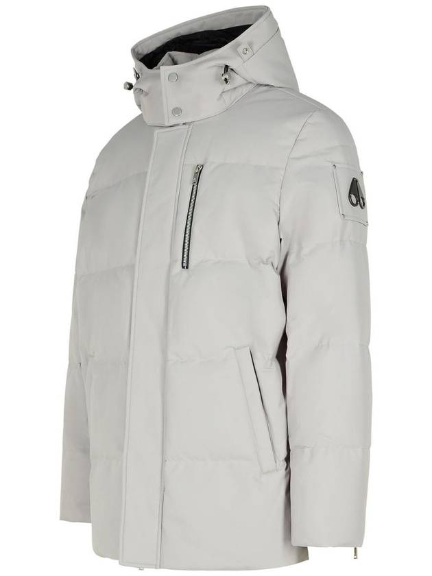 Moose Knuckles 'Cloud 3Q' Grey Polyester Jacket - MOOSE KNUCKLES - BALAAN 2