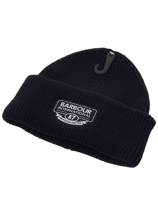 Storm Kitted Beanie Black - BARBOUR - BALAAN 4