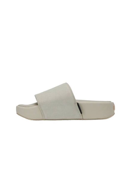 Platform Leather Slippers Orbit Grey - Y-3 - BALAAN 1