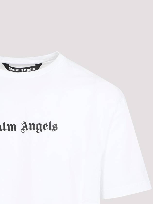 Short Sleeve T-Shirt PMAA089S24JER002 0110 - PALM ANGELS - BALAAN 4