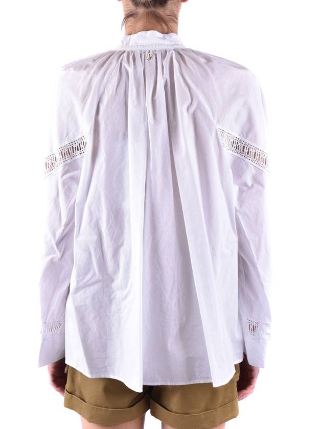 Shirt DC058PF0016PTD000 White - DONDUP - BALAAN 5