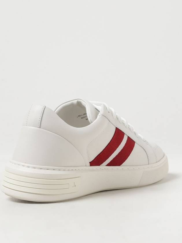 Moony Leather Low Top Sneakers White - BALLY - BALAAN 4