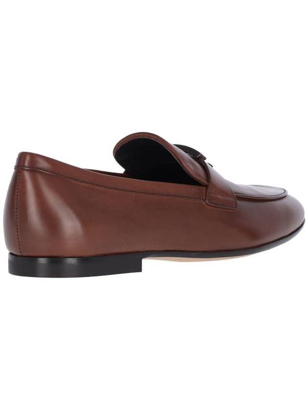 Men's T Timeless Leather Loafer Brown - TOD'S - BALAAN 5