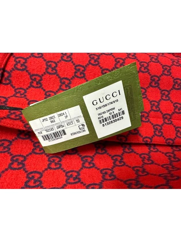 All over GG padded shirt 110 - GUCCI - BALAAN 5