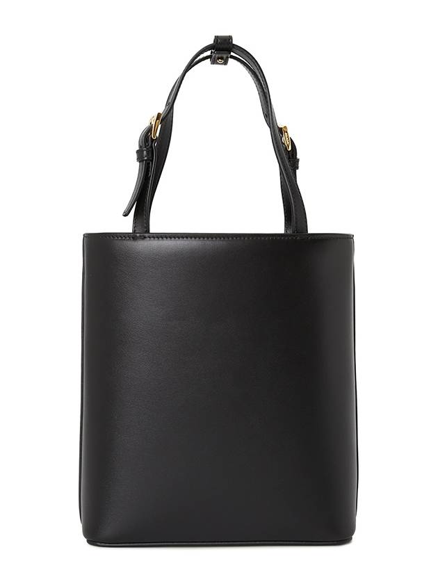 Triangle Logo Tote Bag Black - PRADA - BALAAN 5