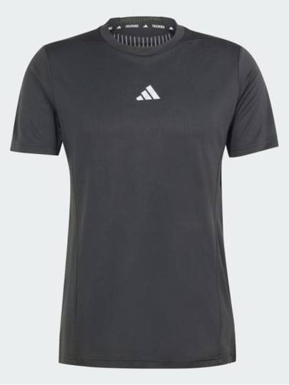 HEAT RDY Training Short Sleeve T Shirt Black - ADIDAS - BALAAN 2