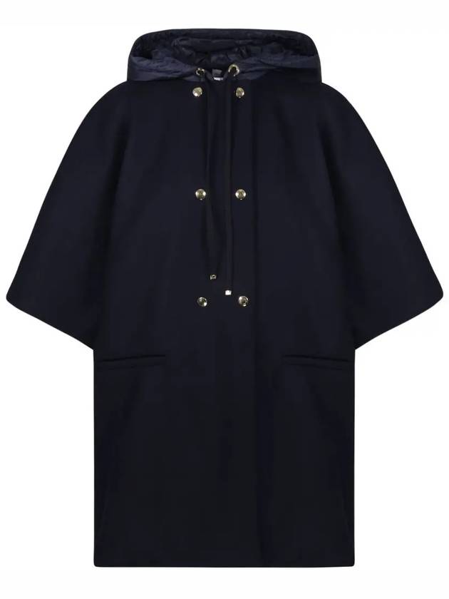 Hooded Cape Navy 3G000 10 0U319 778 - MONCLER - BALAAN 2