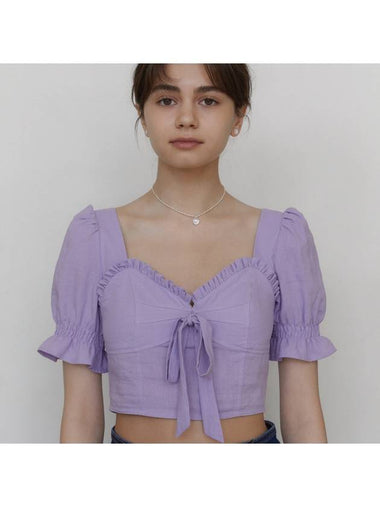 Romantic Frill Corset Blouse - NARU KANG - BALAAN 1