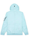 Men's Wappen Patch Naslan Watro Hooded Jacket Aqua - STONE ISLAND - BALAAN 4