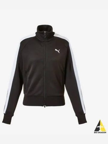 T7 Always On Short Length Track Jacket BLACK - PUMA - BALAAN 1