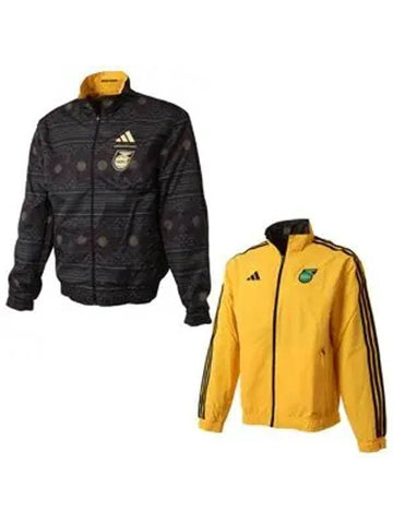 Reversible Jamaica Anthem Zip Up Jacket Yellow - ADIDAS - BALAAN 1