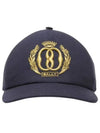 Embroidered Logo Ball Cap Navy - BALLY - BALAAN 2