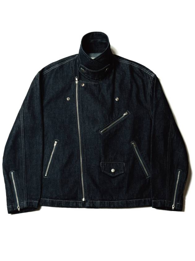 rider denim jacket indigo - ASTLAY - BALAAN 3