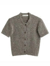 Shrunken Shorts Cardigan Grey - OUR LEGACY - BALAAN 2