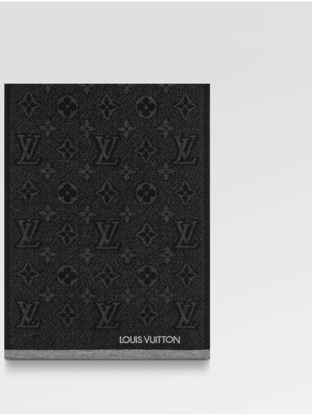 My Monogram Eclipse Scarf Black - LOUIS VUITTON - BALAAN 6