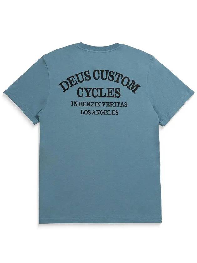 Clutch short sleeve t shirt smoke blue - DEUS EX MACHINA - BALAAN 3