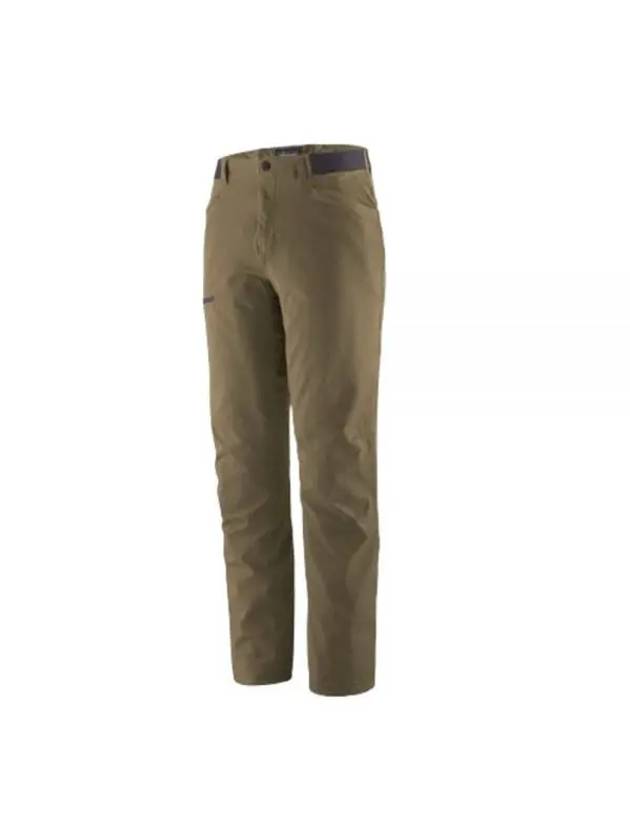 Men's Venga Rock Regular Straight Pants Khaki - PATAGONIA - BALAAN 2