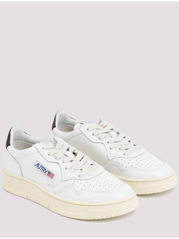 Medalist Goatskin Low Top Sneakers White - AUTRY - BALAAN 4