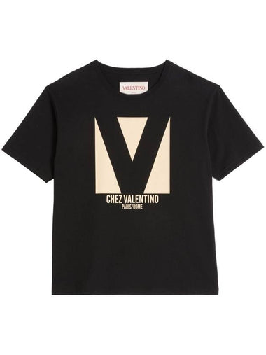 Valentino T-shirts and Polos Black - VALENTINO - BALAAN 1