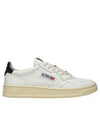 Medalist Black Tab Low Top Sneakers White - AUTRY - BALAAN 2