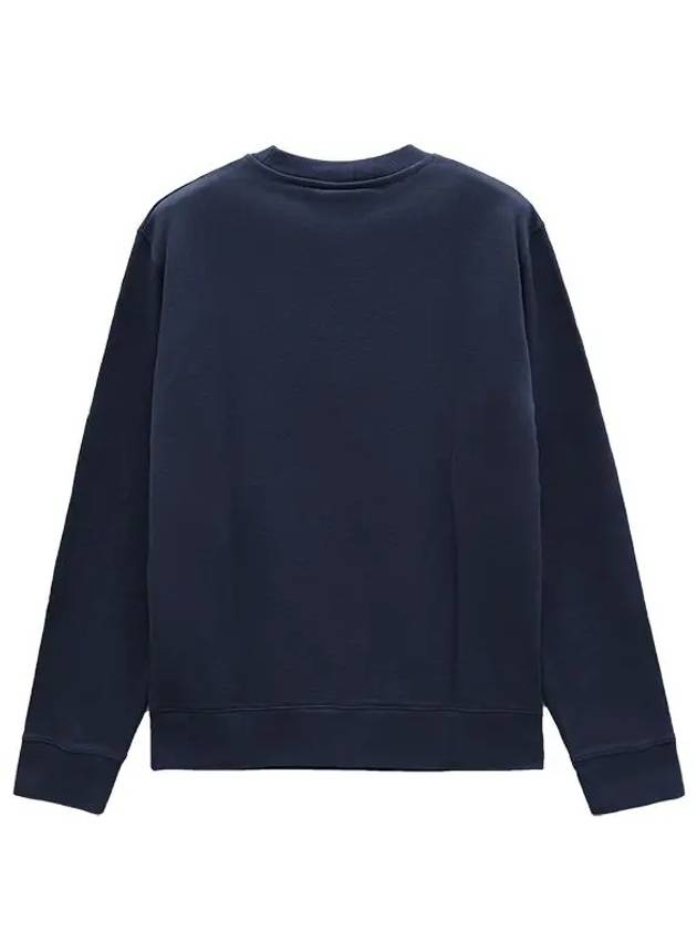 Chillax Patch Regular Sweatshirt Ink Blue - MAISON KITSUNE - BALAAN 6