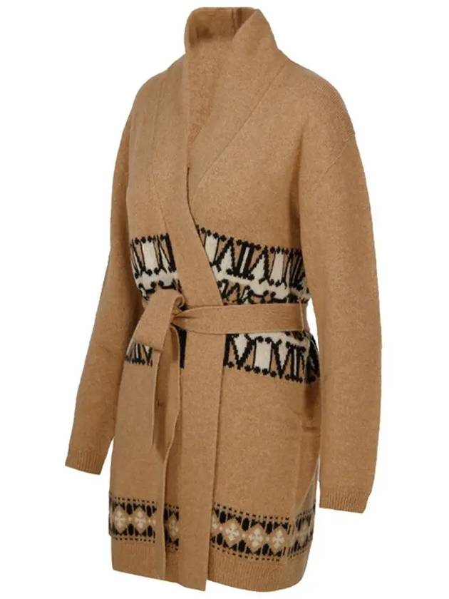 VANADIO Belted Wool Cardigan 13460323 008 - MAX MARA - BALAAN 4