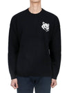 Intarsia Fox Head Comfort Knit Top Black - MAISON KITSUNE - BALAAN 2