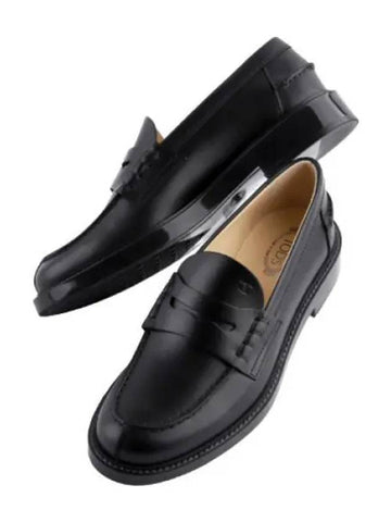 Leather Penny Loafer Women s Shoes - TOD'S - BALAAN 1