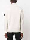 Wappen Patch Button Knit Top Black - STONE ISLAND - BALAAN 8