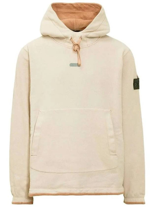 Shadow Project Graphic Hoodie Beige - STONE ISLAND - BALAAN 2