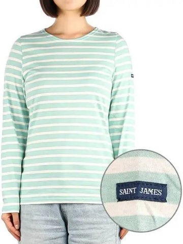 Women s Minquideum Long Sleeve T shirt 270030 - SAINT JAMES - BALAAN 1