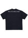 BBD Hidden Slogan Pigment T Shirt Black - BLACKBLOND - BALAAN 3