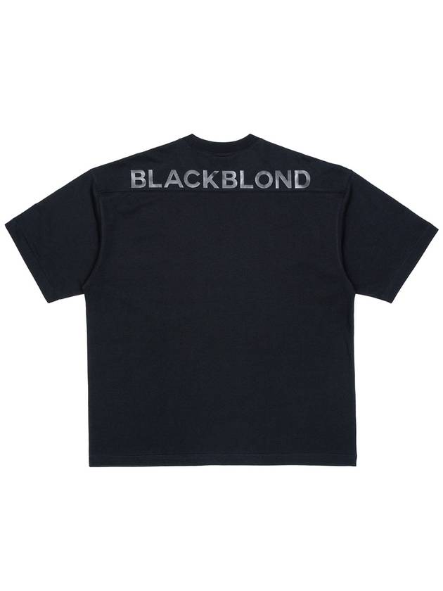 BBD Hidden Slogan Pigment T Shirt Black - BLACKBLOND - BALAAN 3