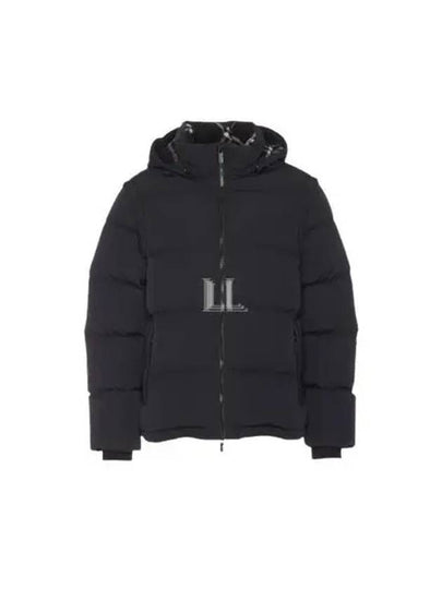 Logo Patch Detachable Sleeve Down Padding Black - BURBERRY - BALAAN 2