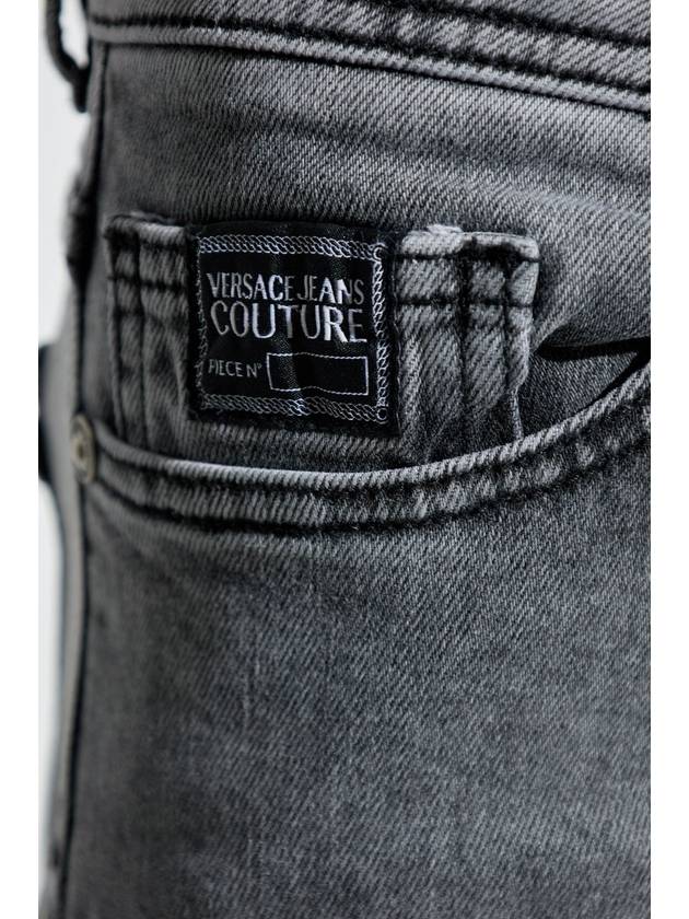 Versace Jeans Couture Jeans With Logo, Women's, Grey - VERSACE - BALAAN 5