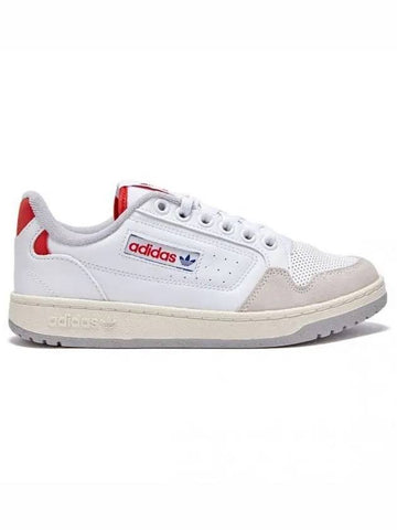 NY 90 Low Top Sneakers White Red - ADIDAS - BALAAN 1