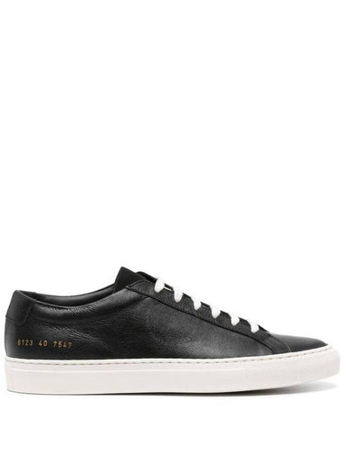 Common Projects Black Nubuck Achilles Sneakers, Brand Size 37 ( US Size 7 ) - COMMON PROJECTS - BALAAN 1