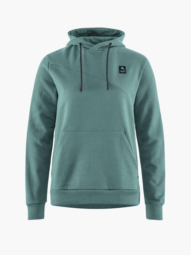 Women's Runa Maker Hoodie Dark Deep Sea - KLATTERMUSEN - BALAAN 2