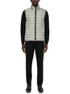 Loom Woven Chambers Recycled Nylon Down TC Vest Grey - STONE ISLAND - BALAAN 3