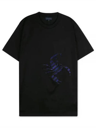 Men s Scorpion Black Short Sleeve T Shirt RMJE0031 10 1157137 - LANVIN - BALAAN 1