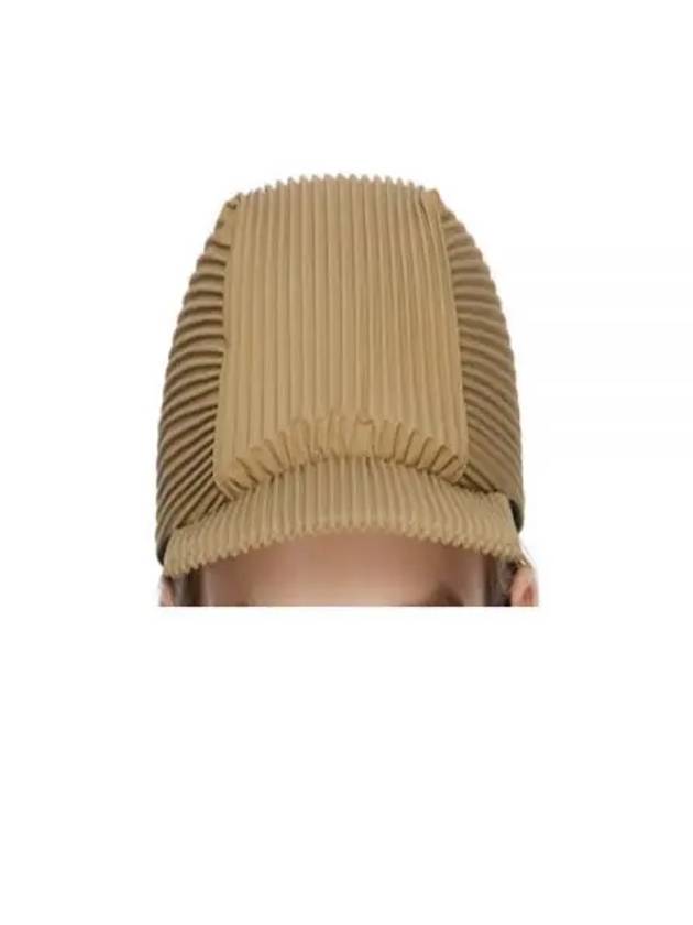 Pleated Ball Cap Brown - ISSEY MIYAKE - BALAAN 2