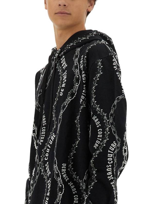 Versace Jeans Couture "Chain Couture" Sweatshirt - VERSACE - BALAAN 4