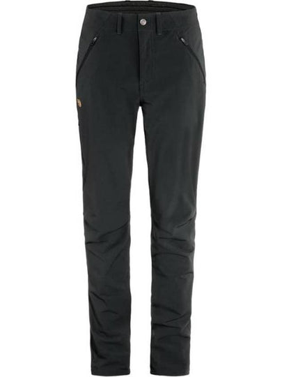 Women's Abisko Trail Stretch Trousers Black - FJALL RAVEN - BALAAN 2