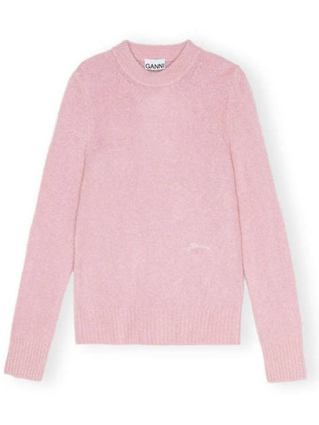 Pink Jumper Sweater K2272 - GANNI - BALAAN 1