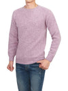 Shaggy Dog Men's Knit M3834 7 HEATHER ROSE - HARLEY OF SCOTLAND - BALAAN 4