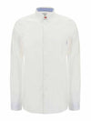 Taylor Fit Long Sleeve Shirt White - PAUL SMITH - BALAAN 1