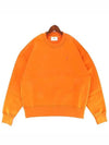 Tonal Heart Crew Neck Sweatshirt Orange - AMI - BALAAN 2