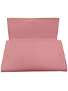 Women s 1MH311 Pink Saffiano Leather Clutch - PRADA - BALAAN 7